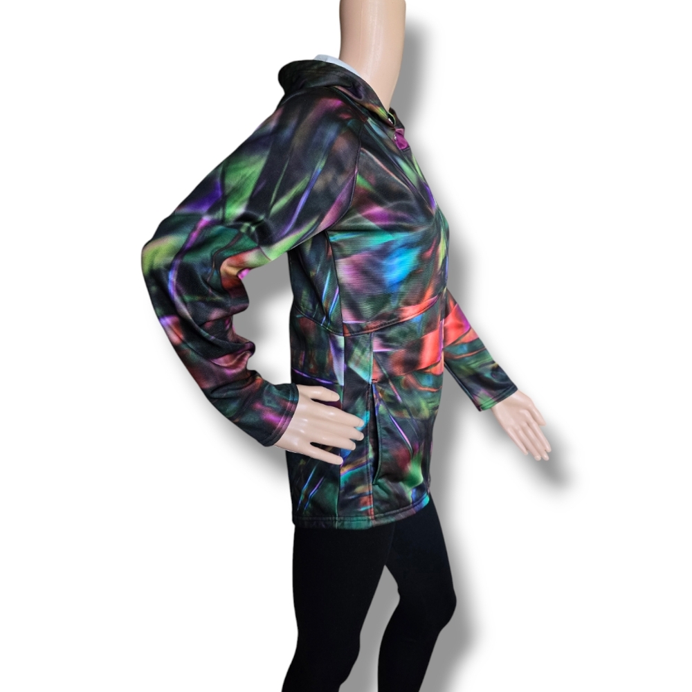 SPYDER Youth Multicolored Ryze Spectra Fleece Hooded Jacket Unisex XL (18) - Picture 4 of 16